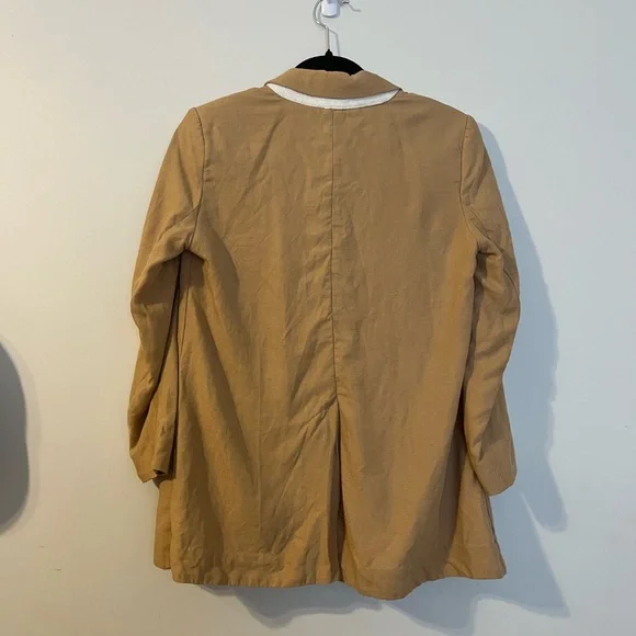 Wilfred Linen Blend Blazer Jacket Light Quirt Luxury Minimalist Size: 4 - Picture 6 of 6